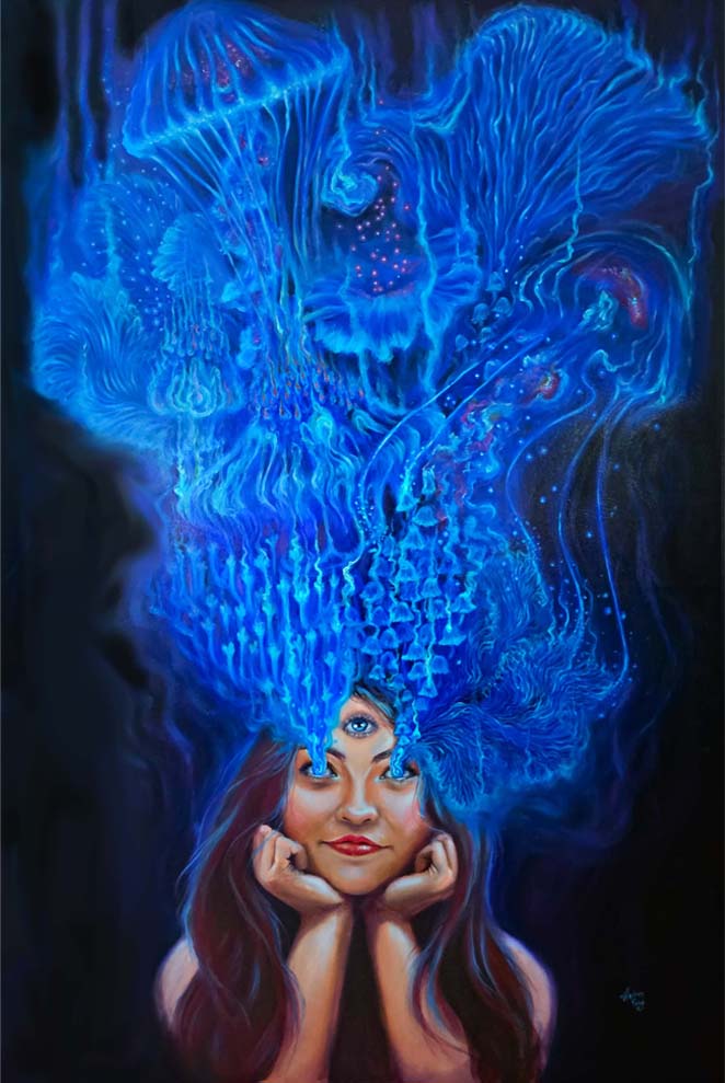 Regeneration - 24 x 16 by Whitney Paige (Canvas Print)