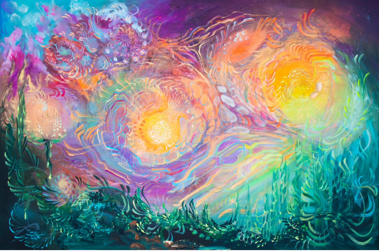 Star Seed - 24 x 36 by Atlas1618 (Canvas Print)
