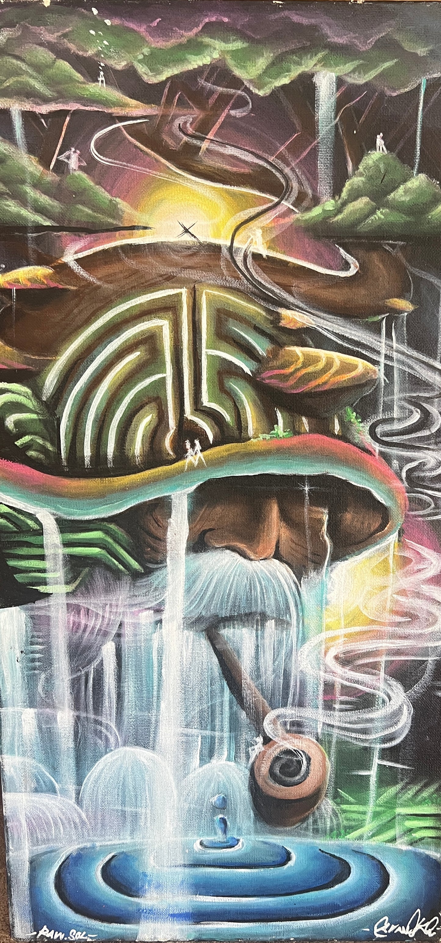 *WZRD - 24 x 12 by Raw.Sol (Original)