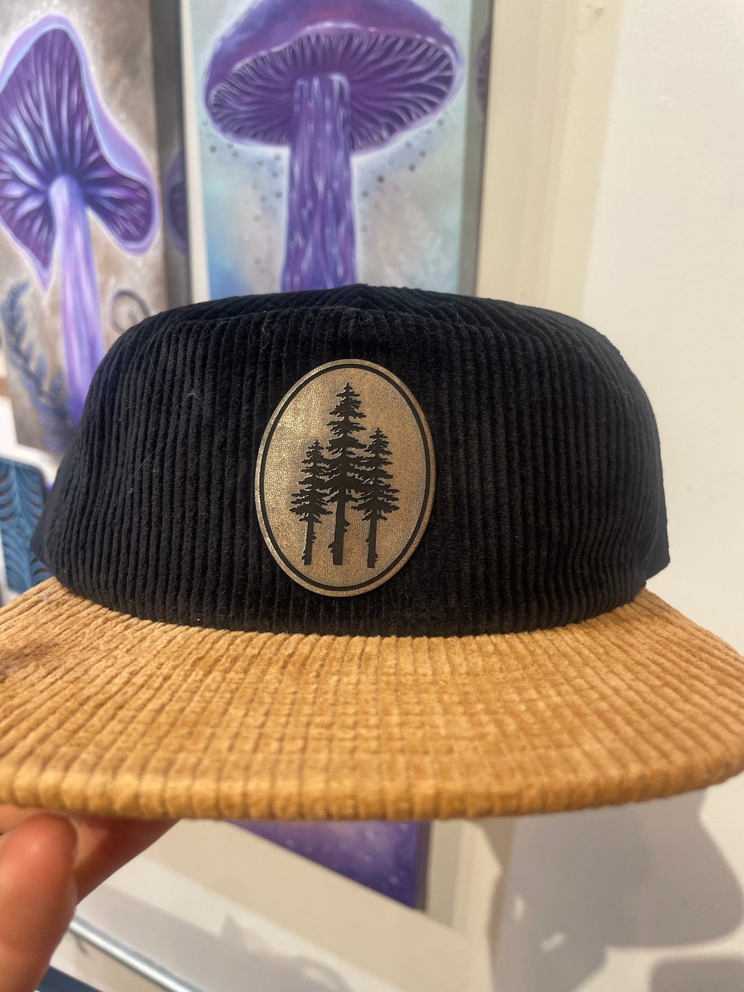 Hat - Black and Tan - Forest by Subloominal (Apparel)