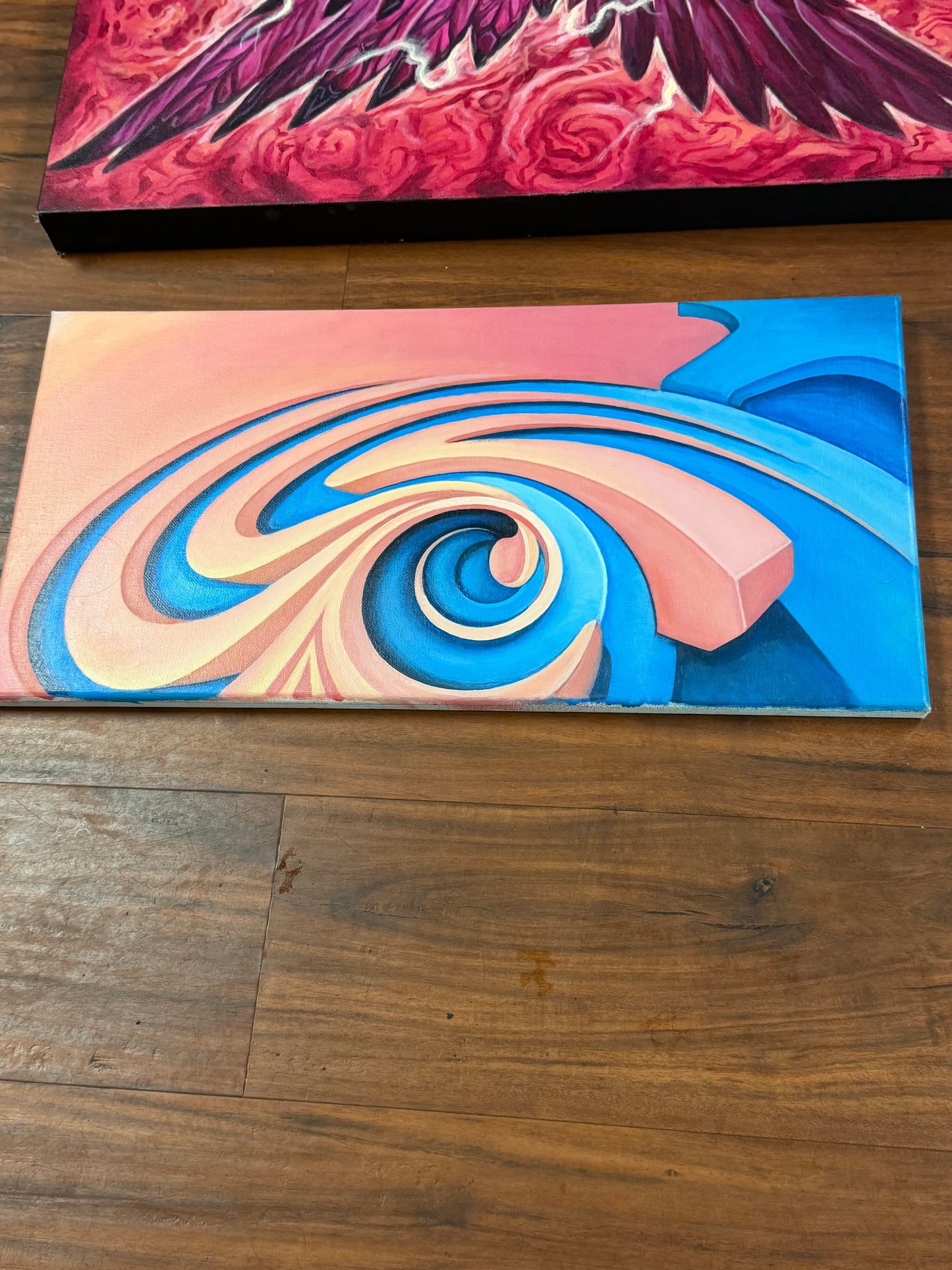 *Razzberry Bubblegum - 10 x 20 by Khoury Affinity (Original)