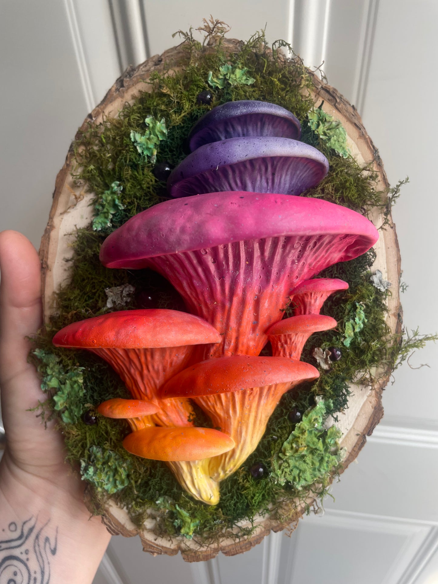 Oyster - Amethyst Sunset - 8 x 7 by Subloominal (3D Sculpture)