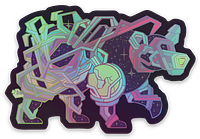 Arktos - 2 x 2.7 by Rutherford (Stickers)