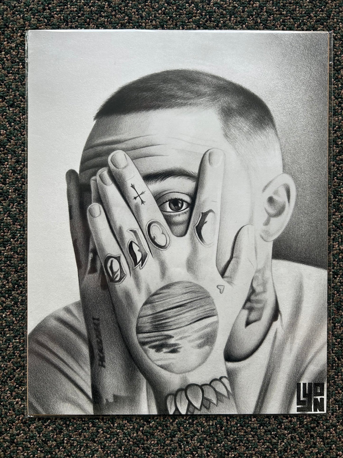 Mac Miller - 14 x 11 by Lyon (Poster Print)