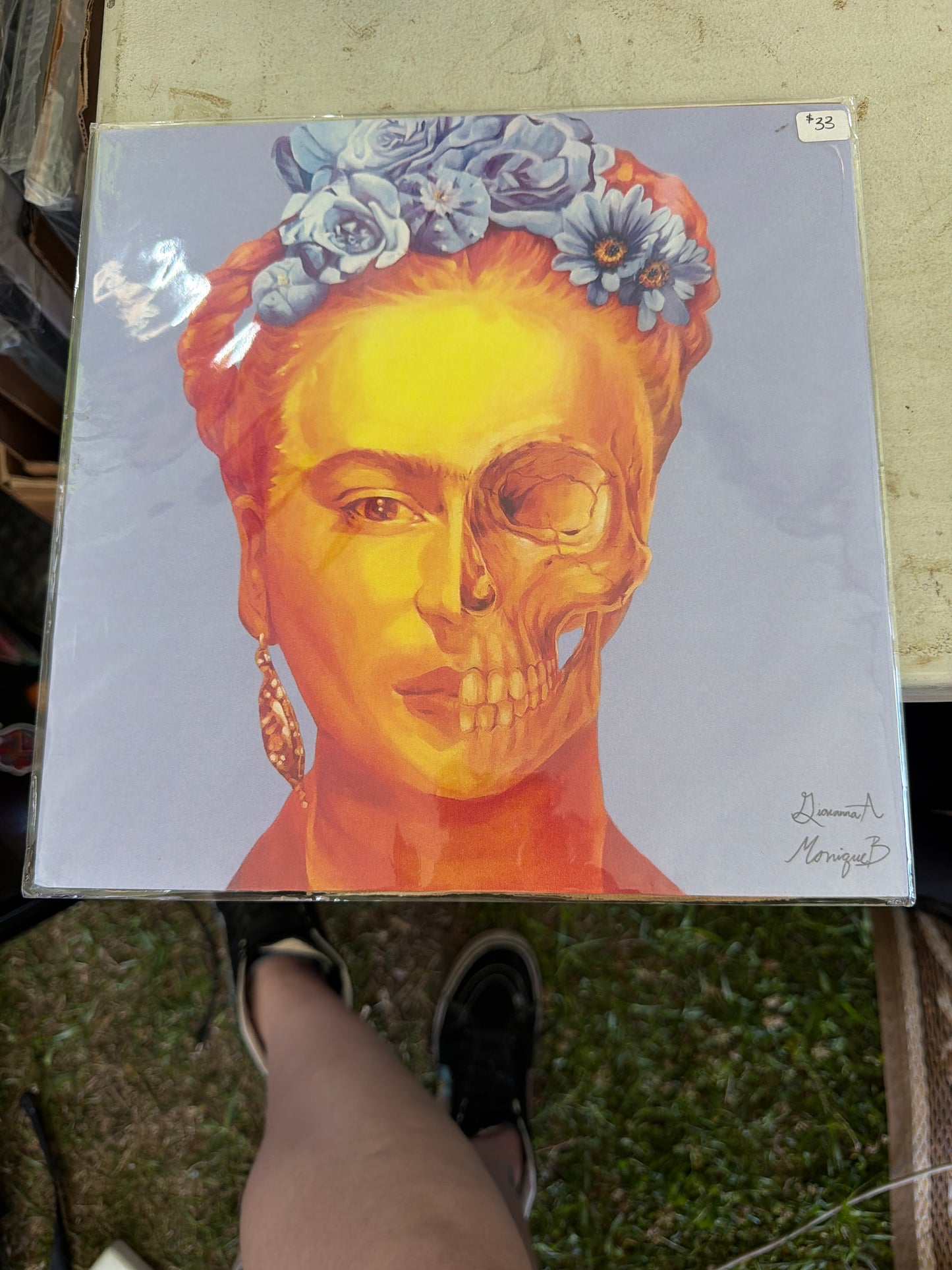 *Frida Florenciendo by Monique (Poster Print)