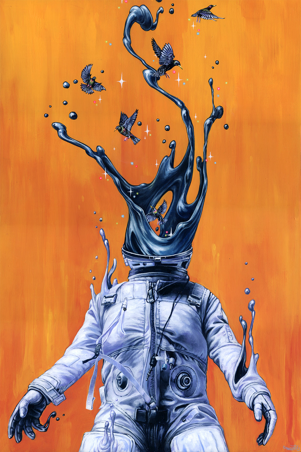 Sowing Starlight - 18 x 12 by David Swartz (Poster Print)