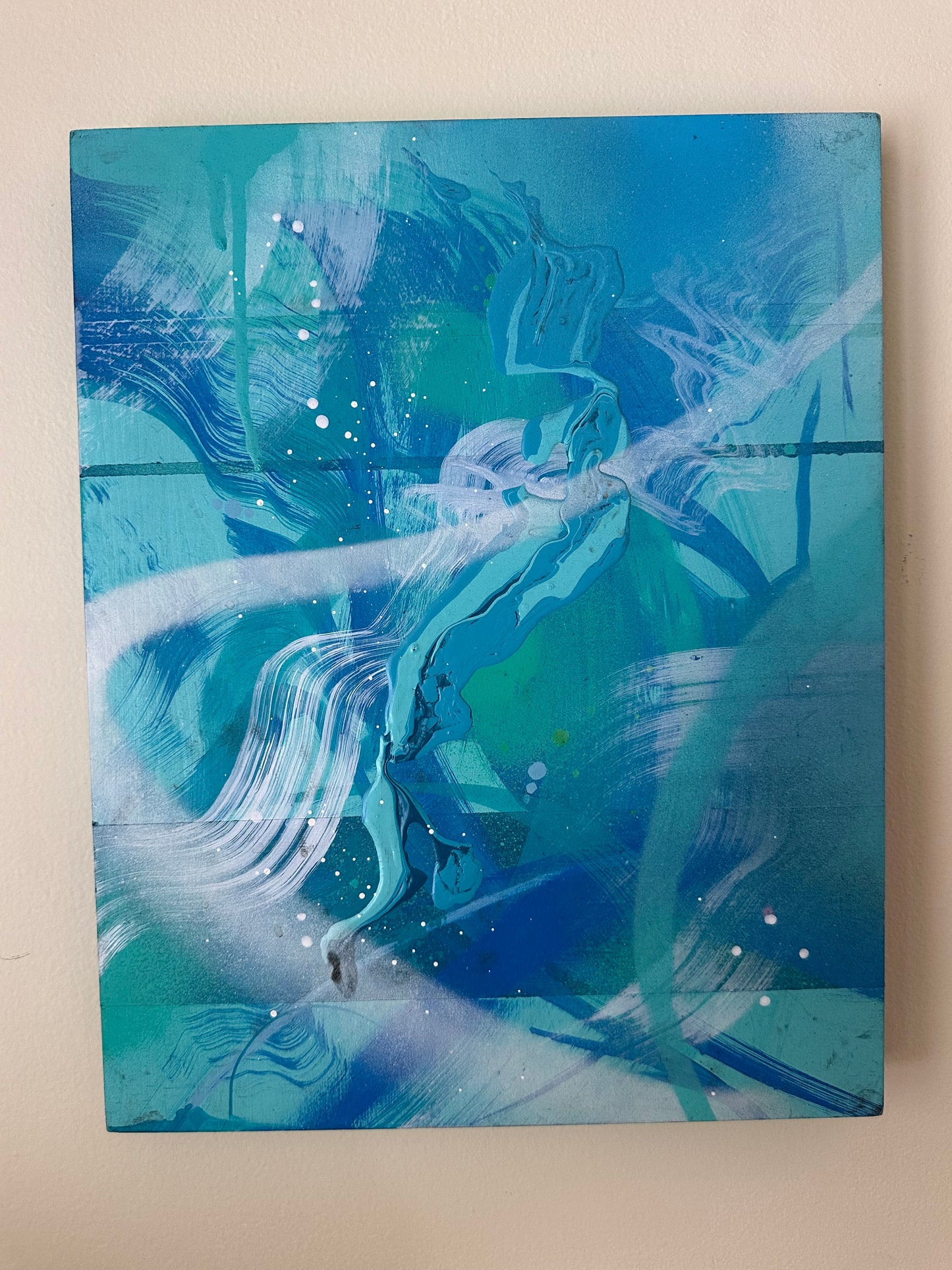 *Bluzey - 12 x 18 by Slim (Original)