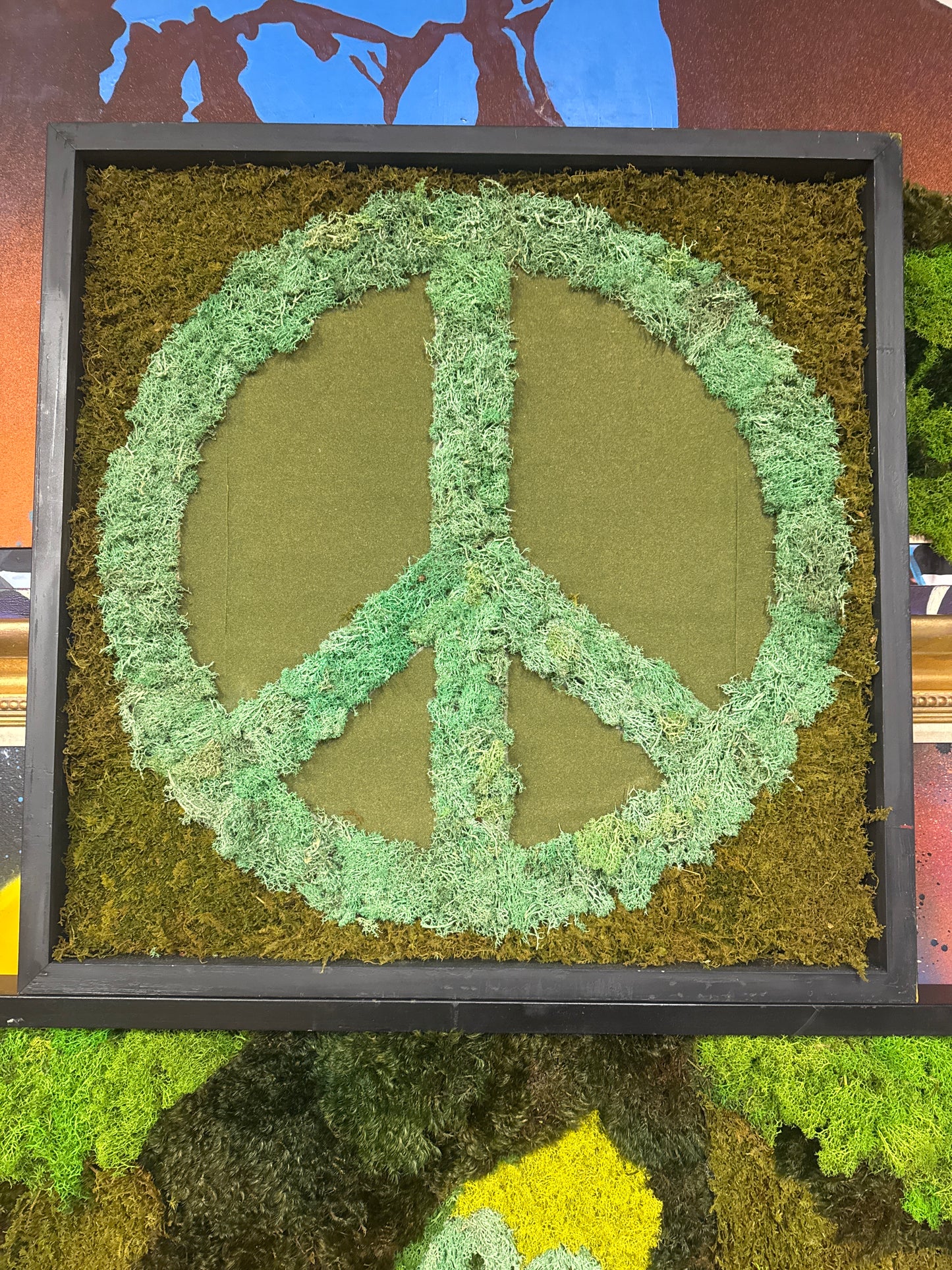 *Peace Moss - 26 x 26 by Zulu (Original)