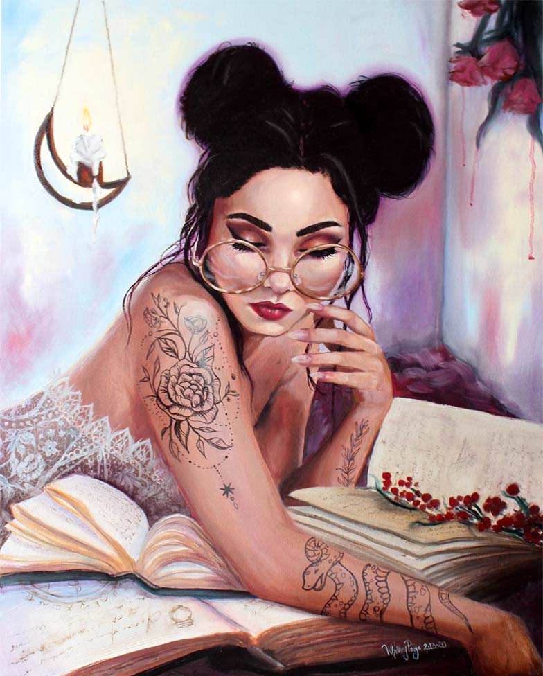 *Reverie Grimoire - 11 x 8.5 by Whitney Paige (Poster Print)