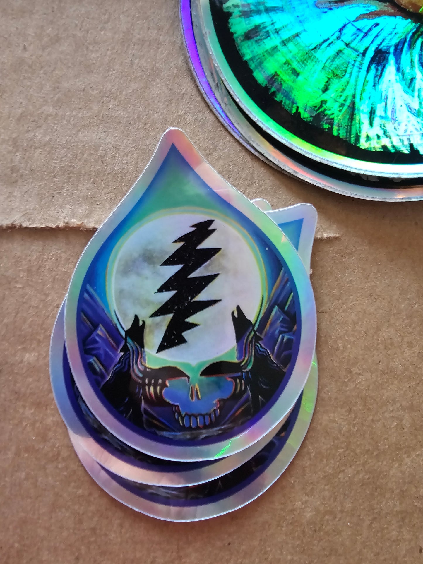 *Peyote Drop Sticker - 3 x 2 by VioletIris (Stickers)