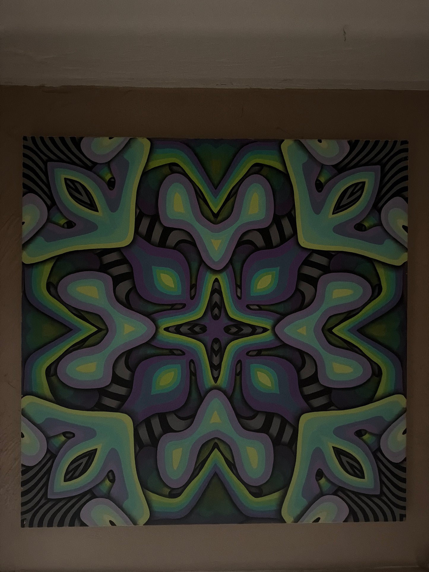 *Rebirth - 24 x 24 by Technocolor (Original)
