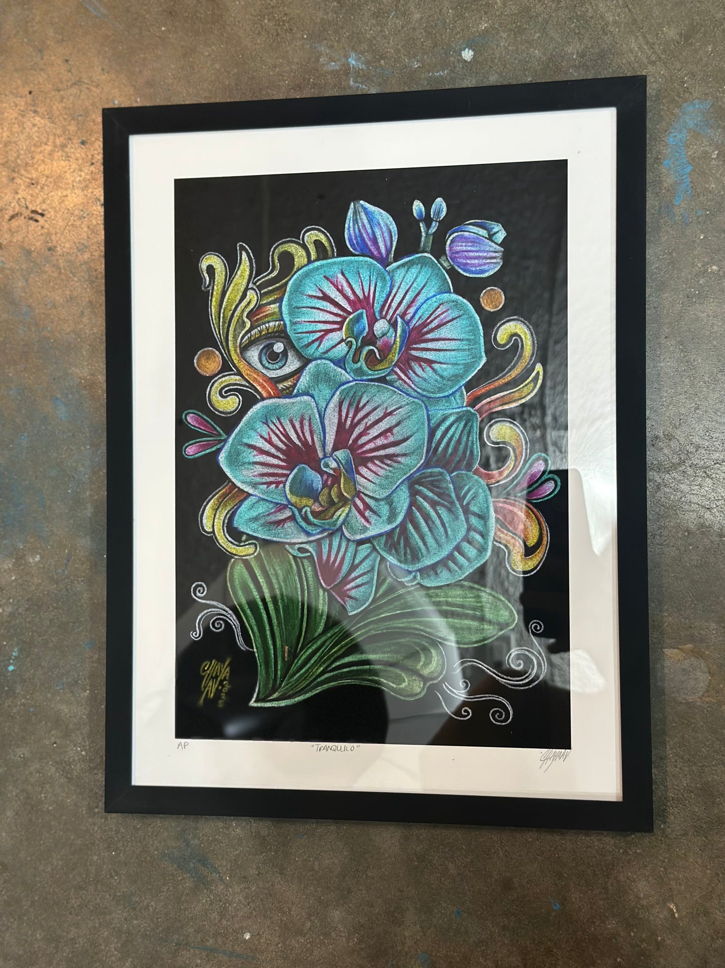 *Tranquilo - 12 x 9 by Chaya Av (Poster Print)