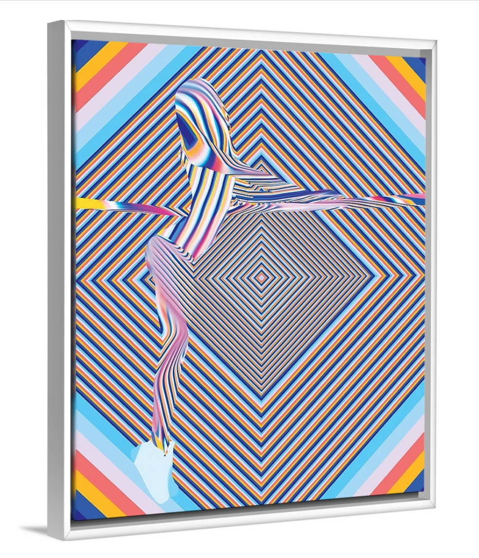 *Poignant - 20 x 16 by Sliceoflifeco. (Canvas Print)