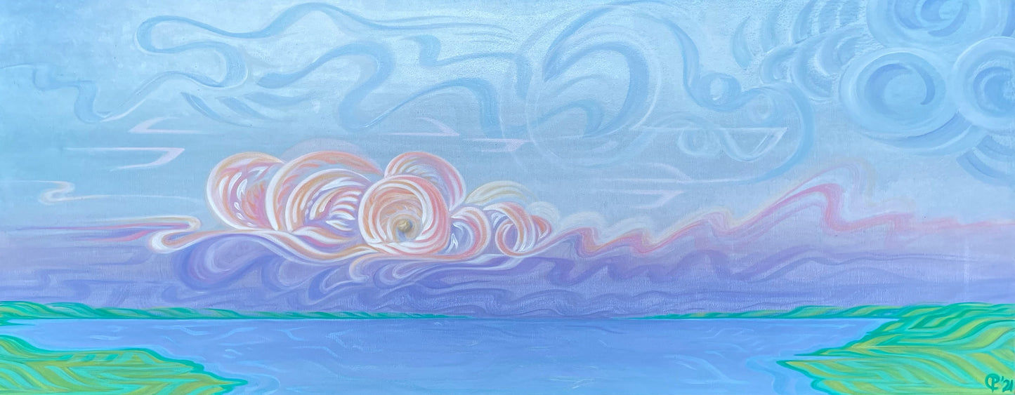 *Orenda - 16 x 40 by Paulina Casati (Original)
