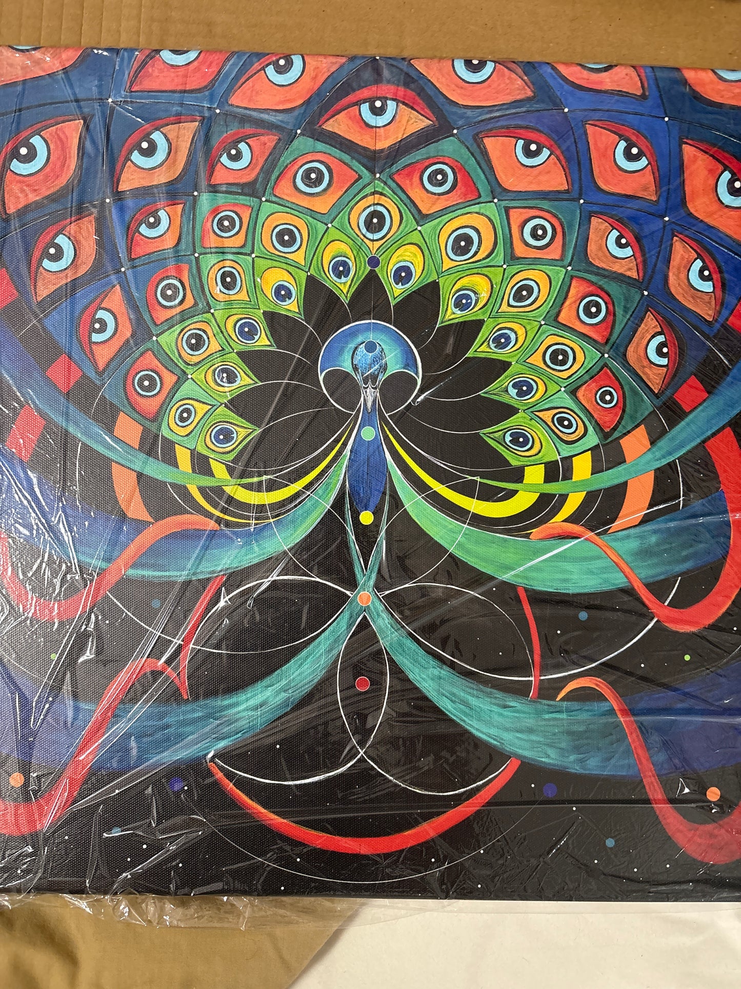 Dream Weaver - 16 x 16 by Eye of Swiger (Canvas Print)