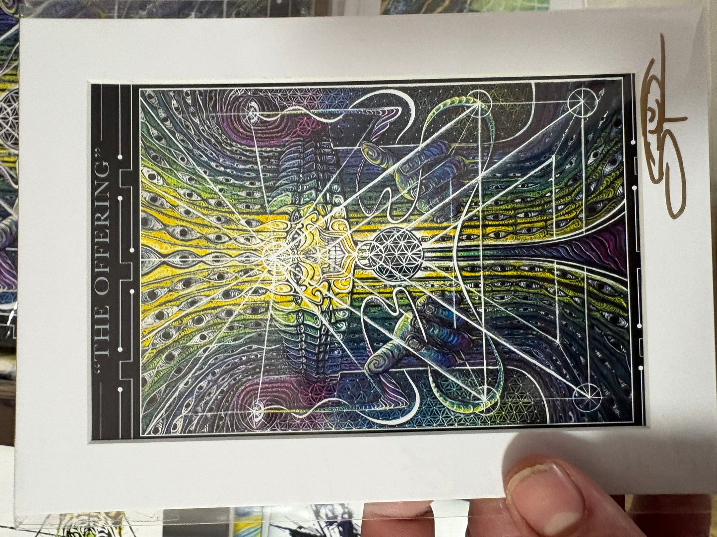 *The offering - 4 x 6 by Eye of Swiger (Poster Print)