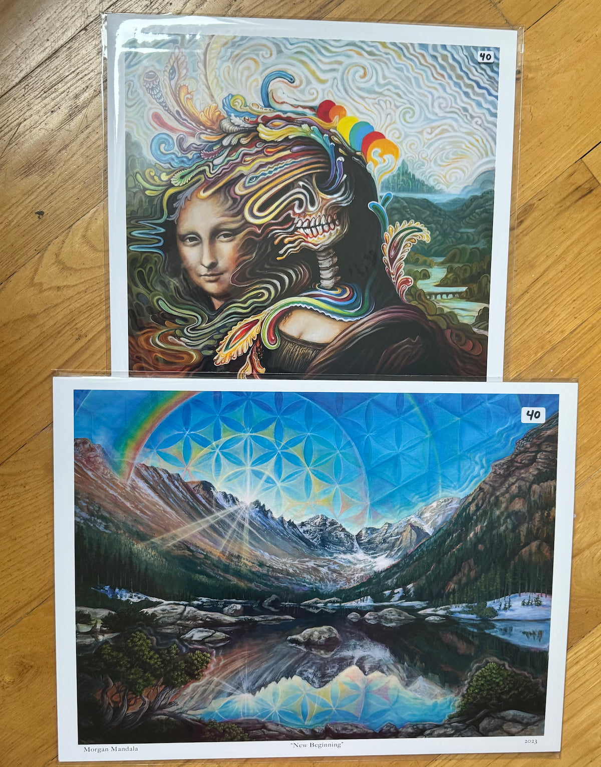 *Combo L,L - 16 x 12 by Morgan Mandala (Poster Print)
