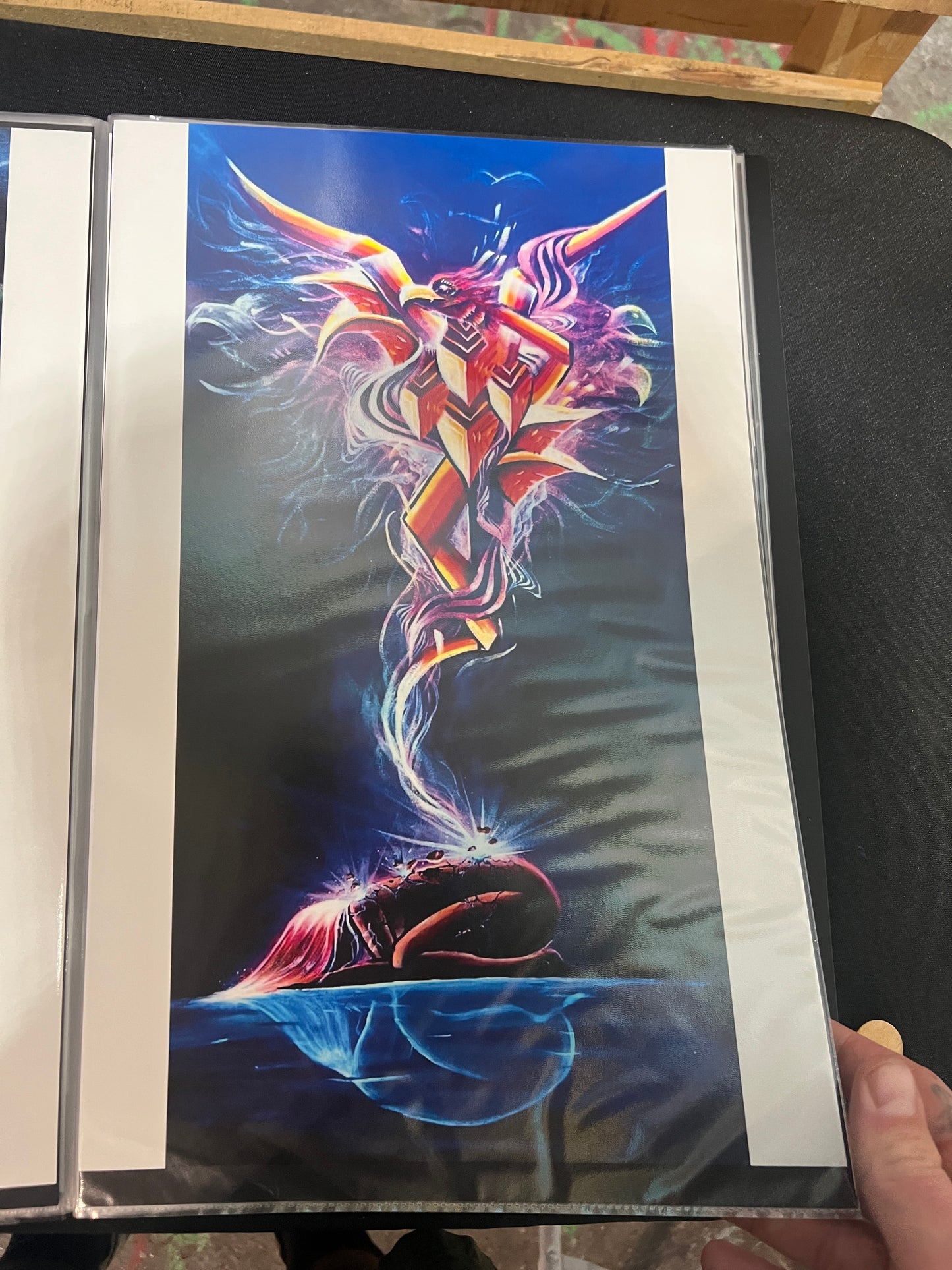 *Phoenix - 17 x 11 by Raw.Sol (Poster Print)