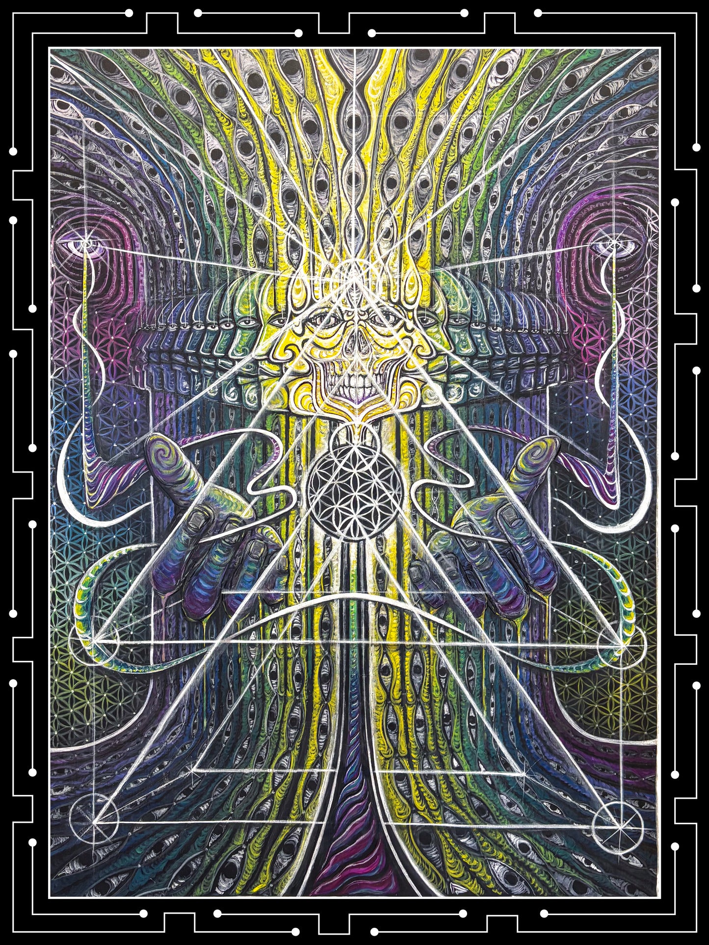 The Offering - 40 x 30 by Eye of Swiger (Canvas Print)