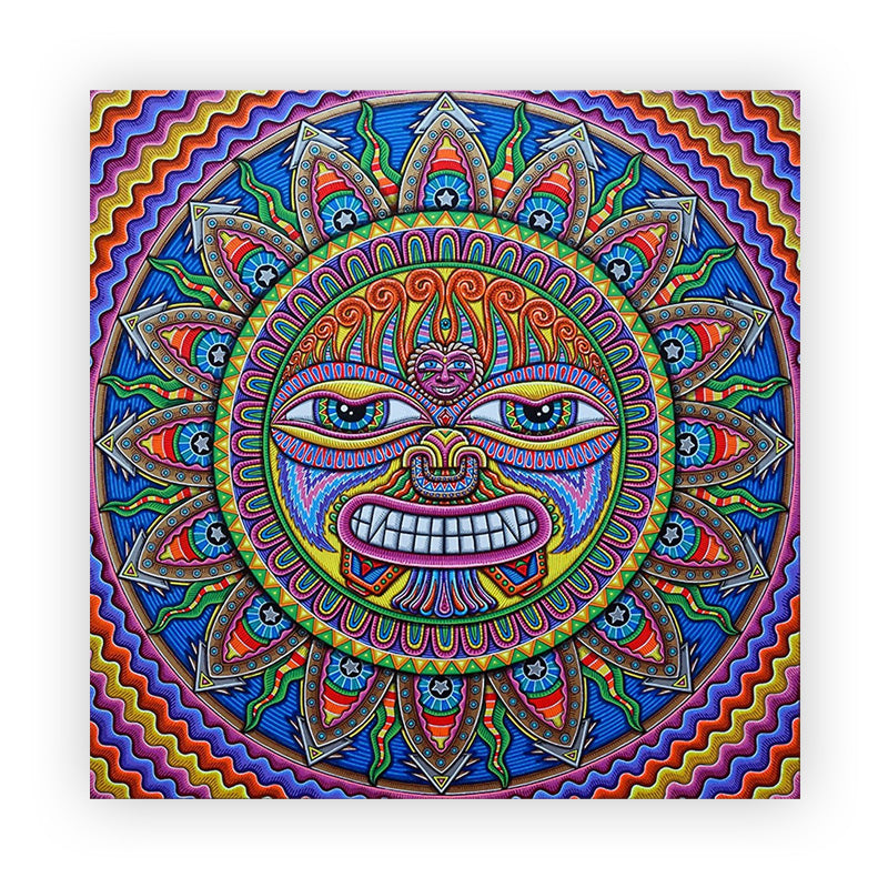 Taita Inti - 12 x 12 by Chris Dyer (Canvas Print)