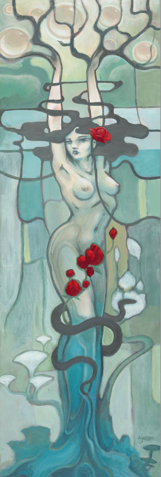 Sophia - 36 x 12 (Canvas Print)