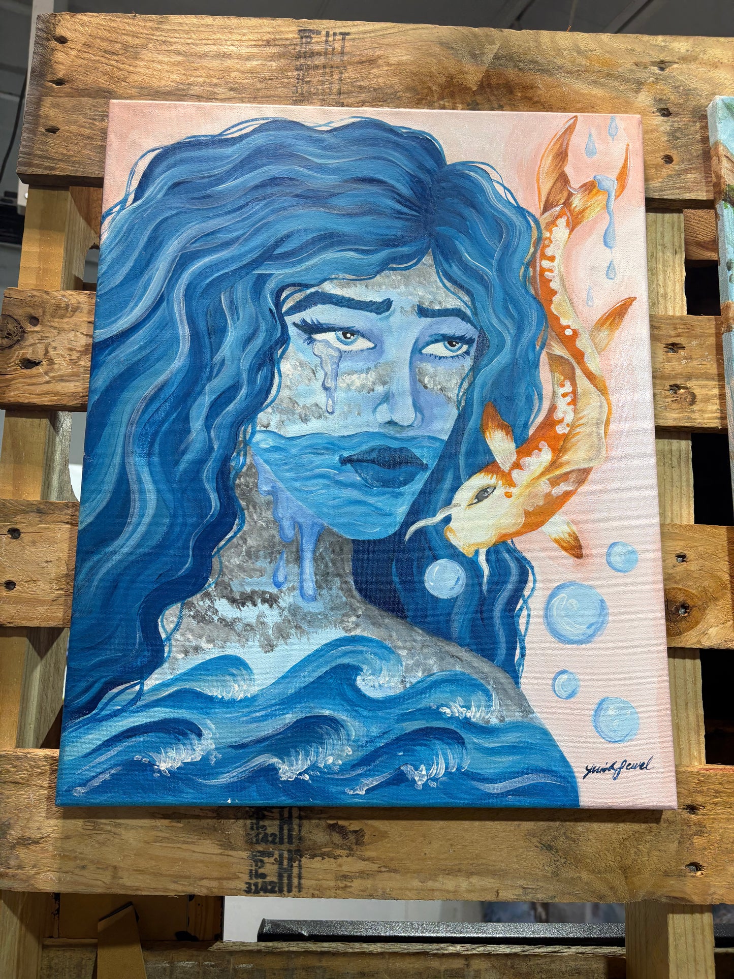 *Storm - 20 x 16 by Micah Jewel (Original)
