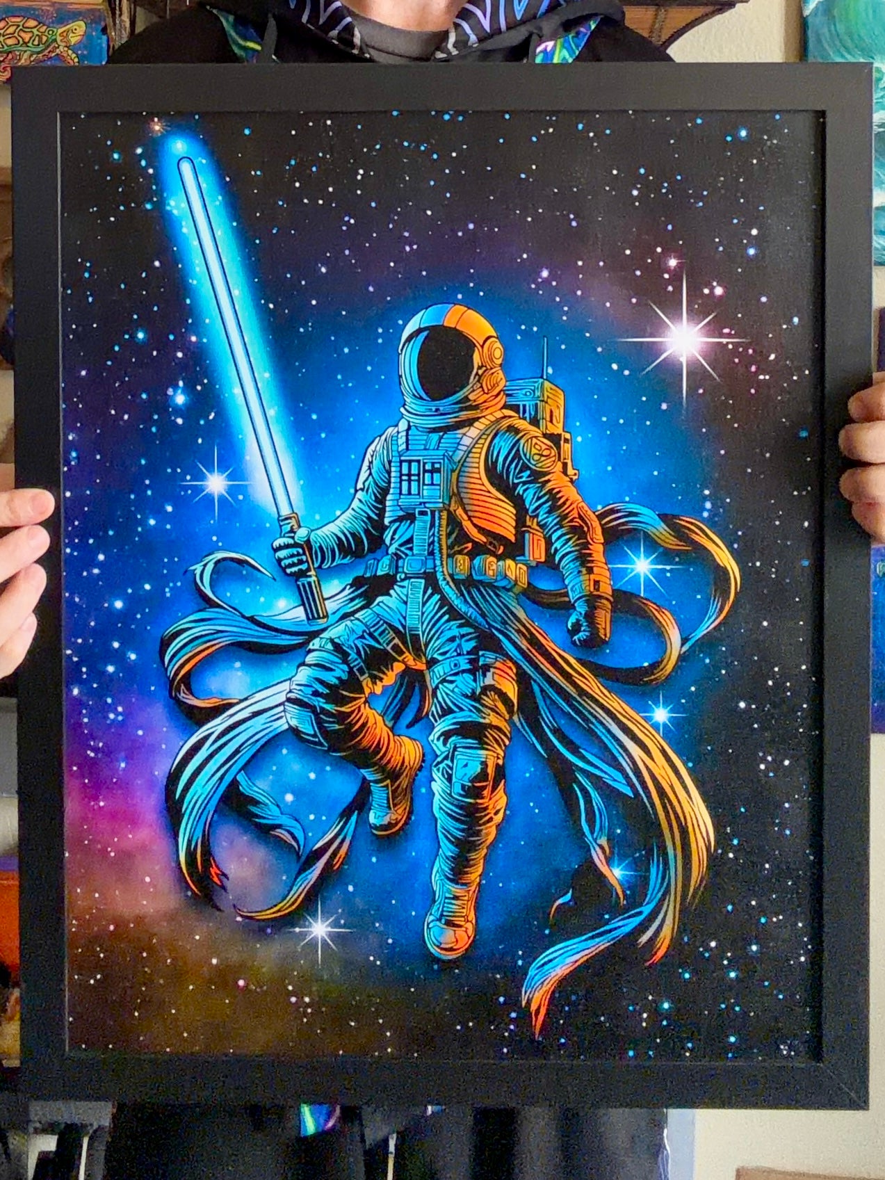 16x20” framed canvas print - 20 x 16 by Sanzone Art (Canvas Print)