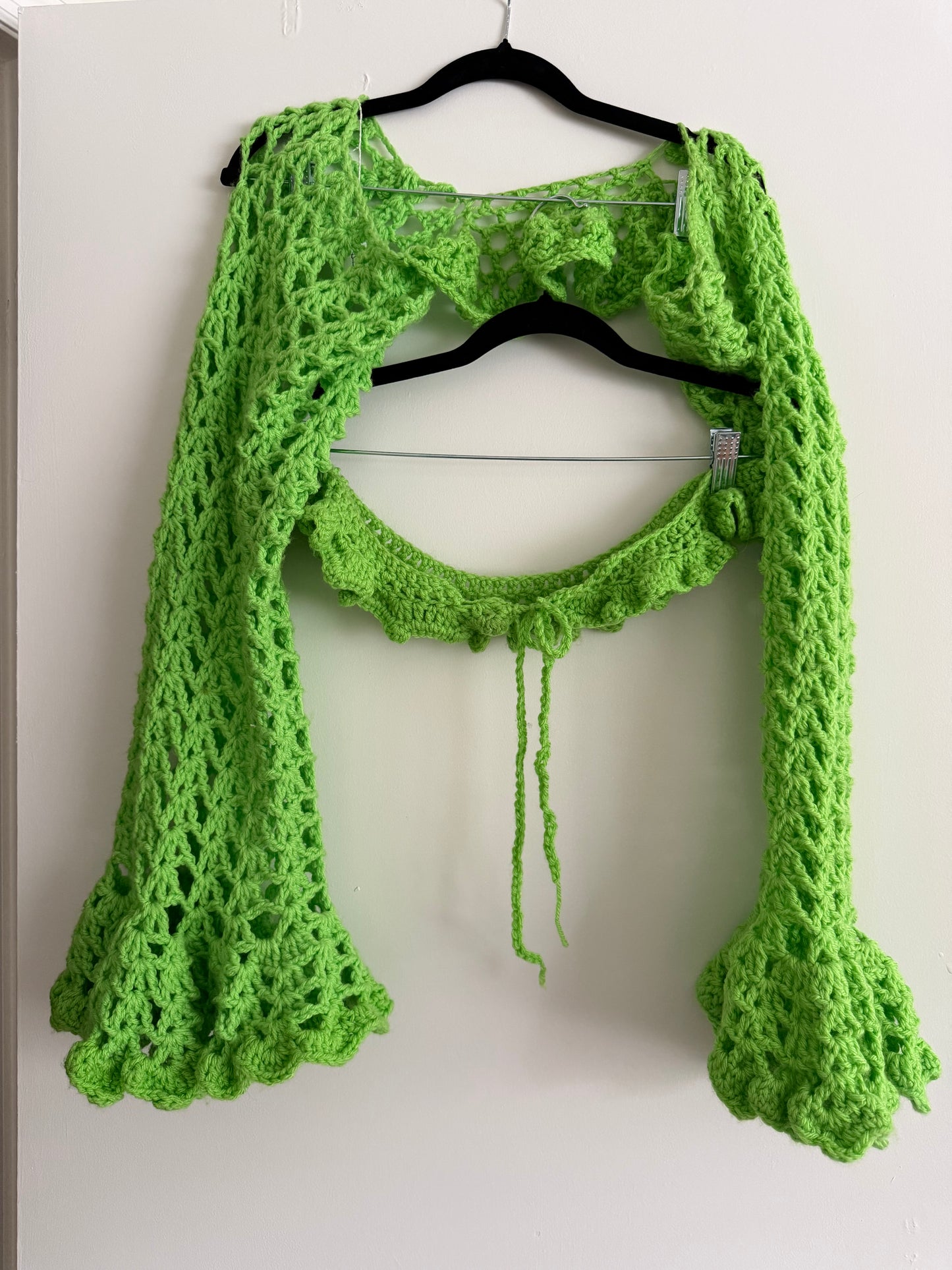 *Neon Bolero + Garter Belt - Medium by Wubby Wares (Apparel)