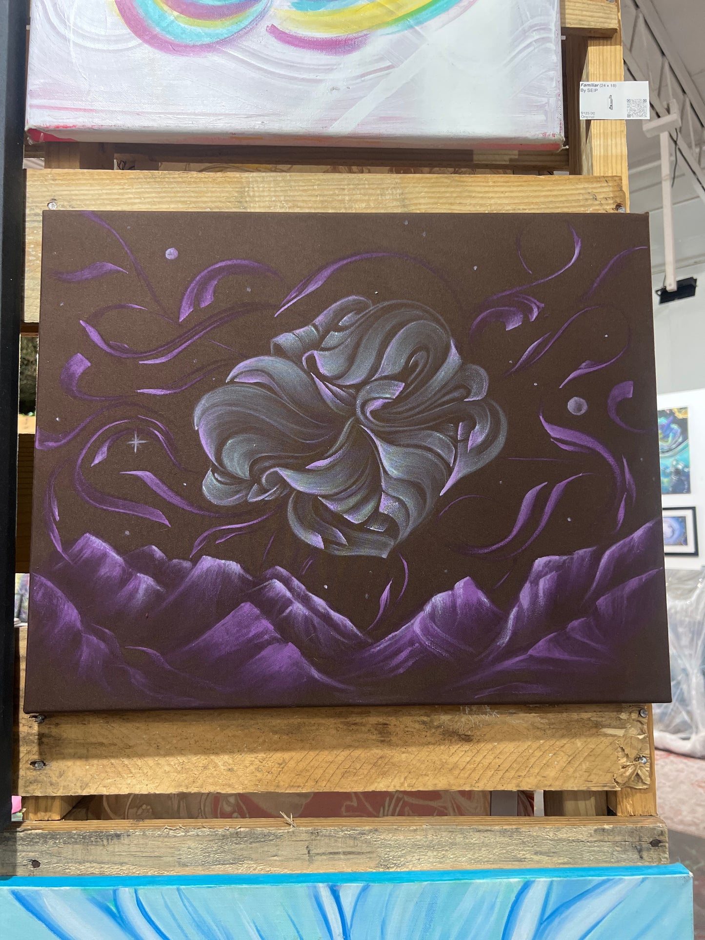*Mountain Study - 16 x 20 by SEIP (Original)