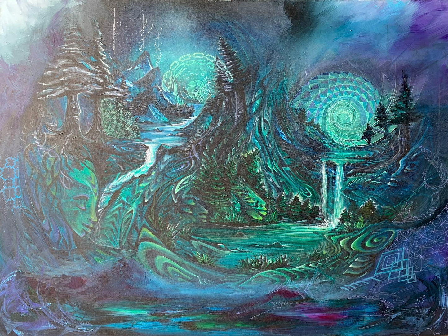 *Wicked Woods - 36 x 48 by Atlas1618 (Original)
