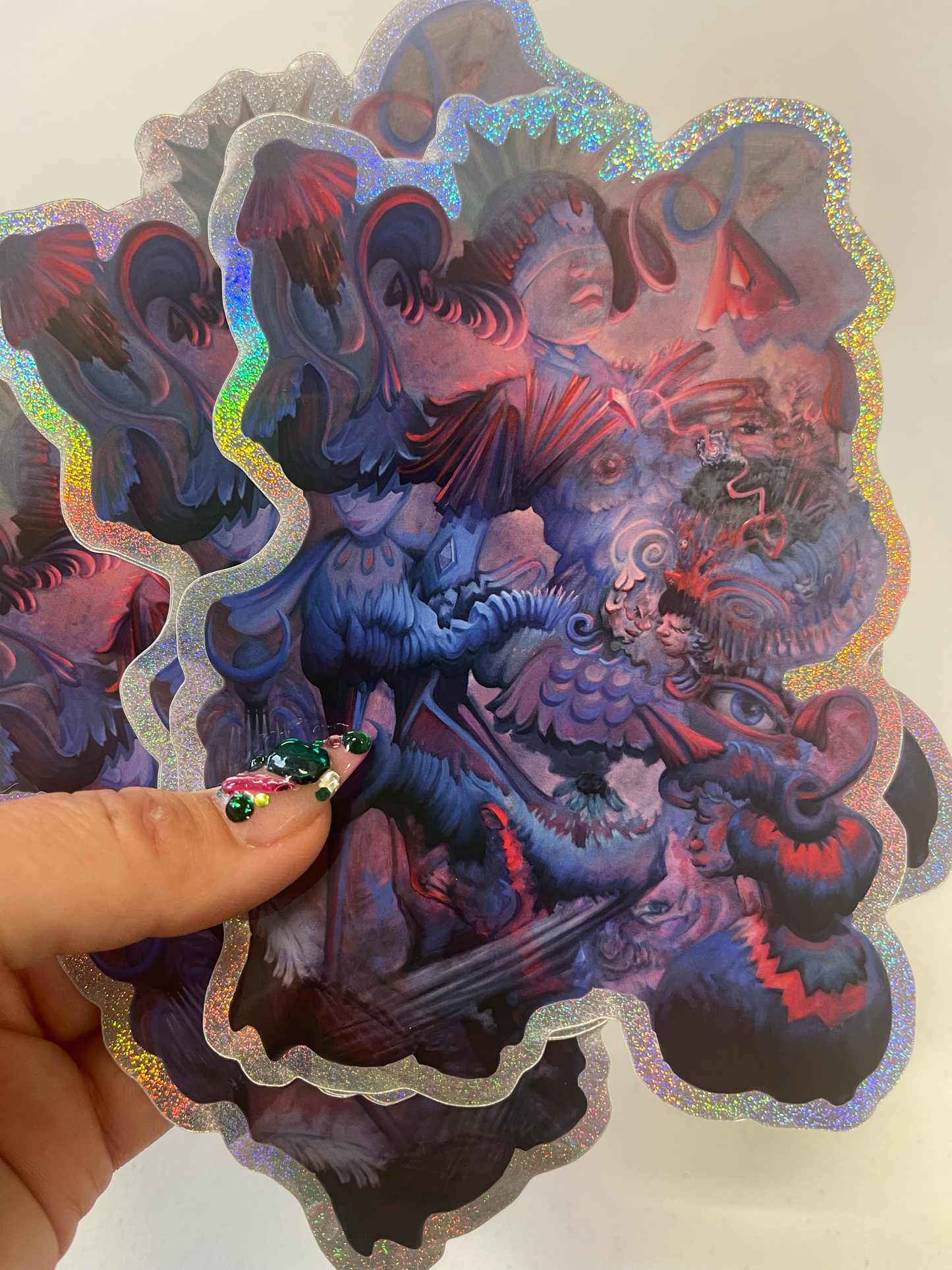 *Justice - 4 x 3 by Katie Fogg (Stickers)