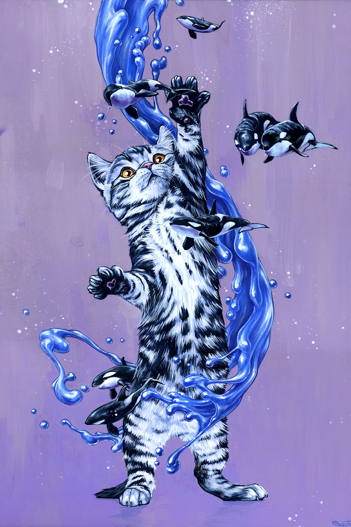 Reach - 20 x 13 by David Swartz (Canvas Print)