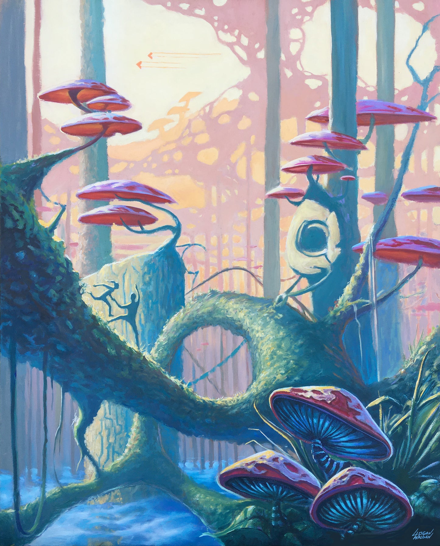 The Merk - 14 x 11 by Logan Walden Art (Canvas Print)