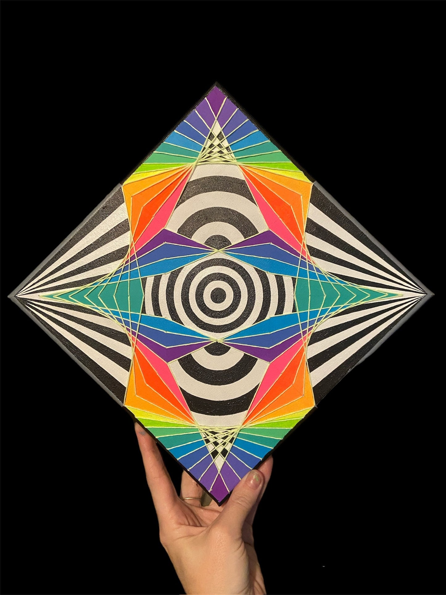 Sas12 - 10 x 10 by Technocolor (Canvas Print)
