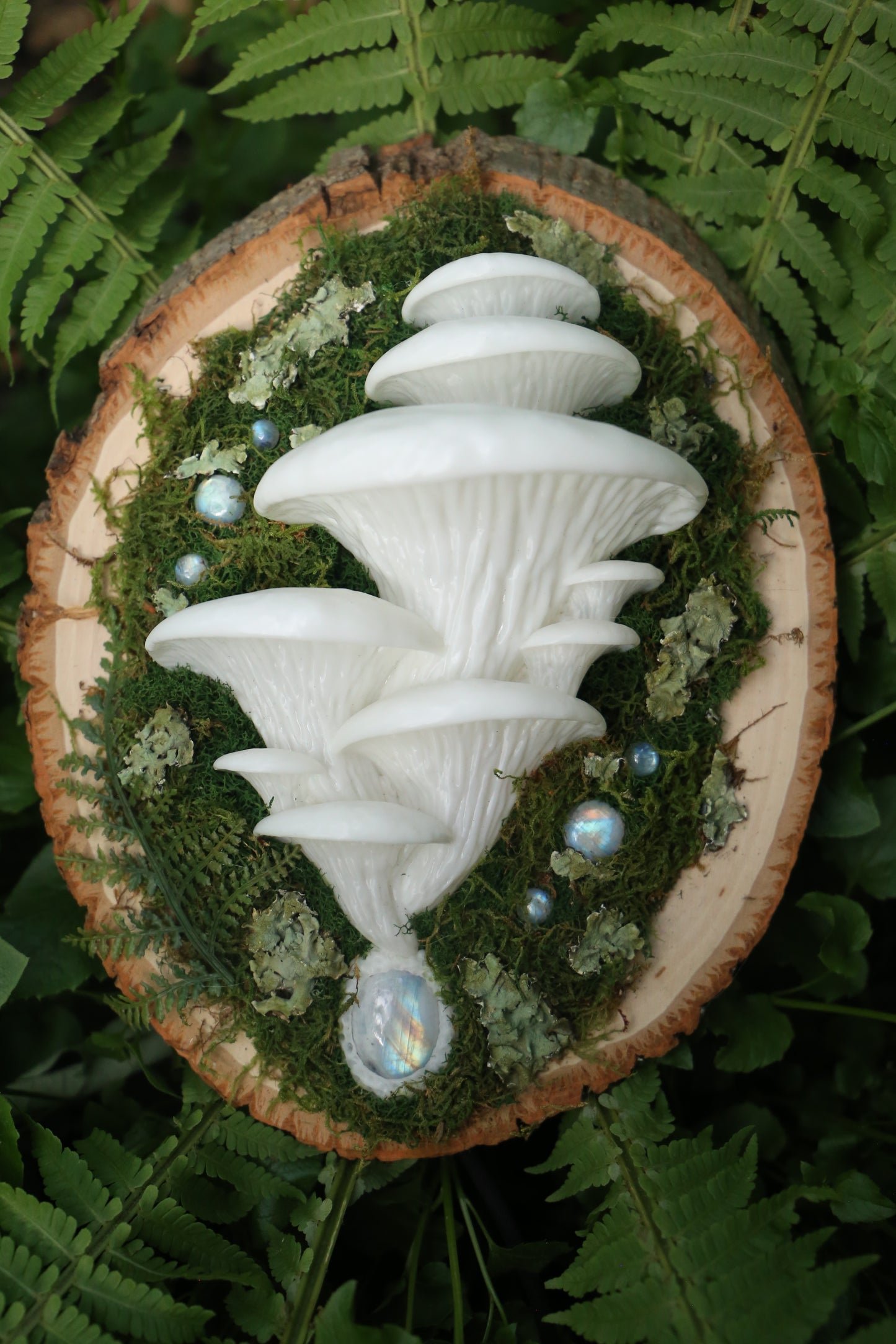 Bioshroom - Moonstone - 8 x 10 by Subloominal (3D Sculpture)
