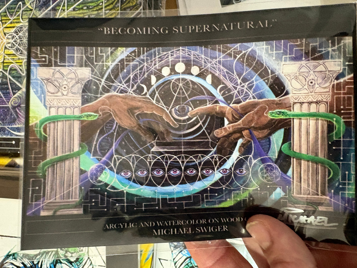 *Becoming supernatural - 5 x 7 by Eye of Swiger (Poster Print)