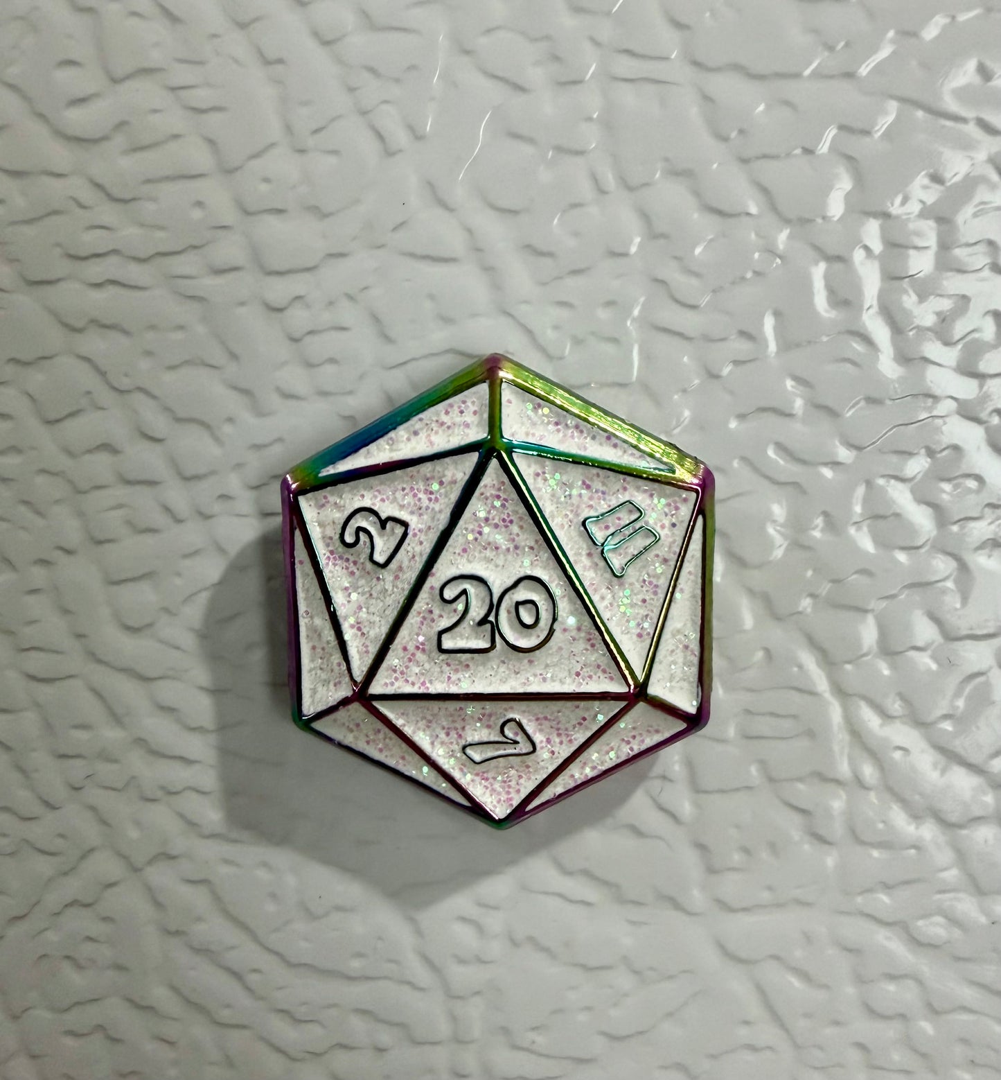 *Pin - "Roll for Initiative" 2 piece pin set - Dragon - 3.5 x 4 by Sanzone Art (Accessory (pins, patches, etc))