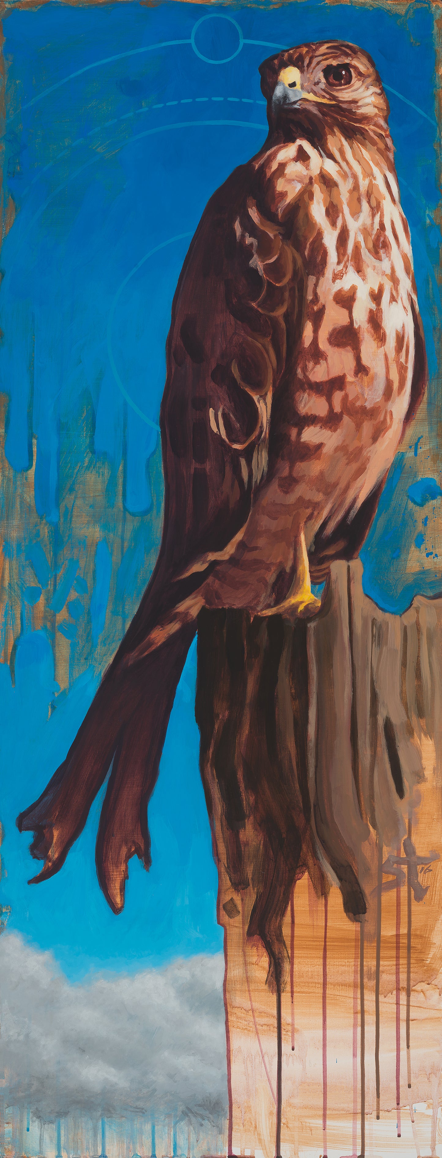 *Hominini - 24 x 14.5 by Steven Teller (Poster Print)