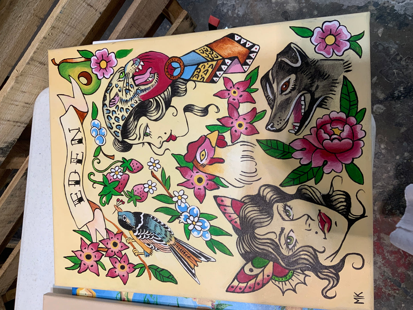 *Eden - 20 x 16 by Micah Jewel (Original)