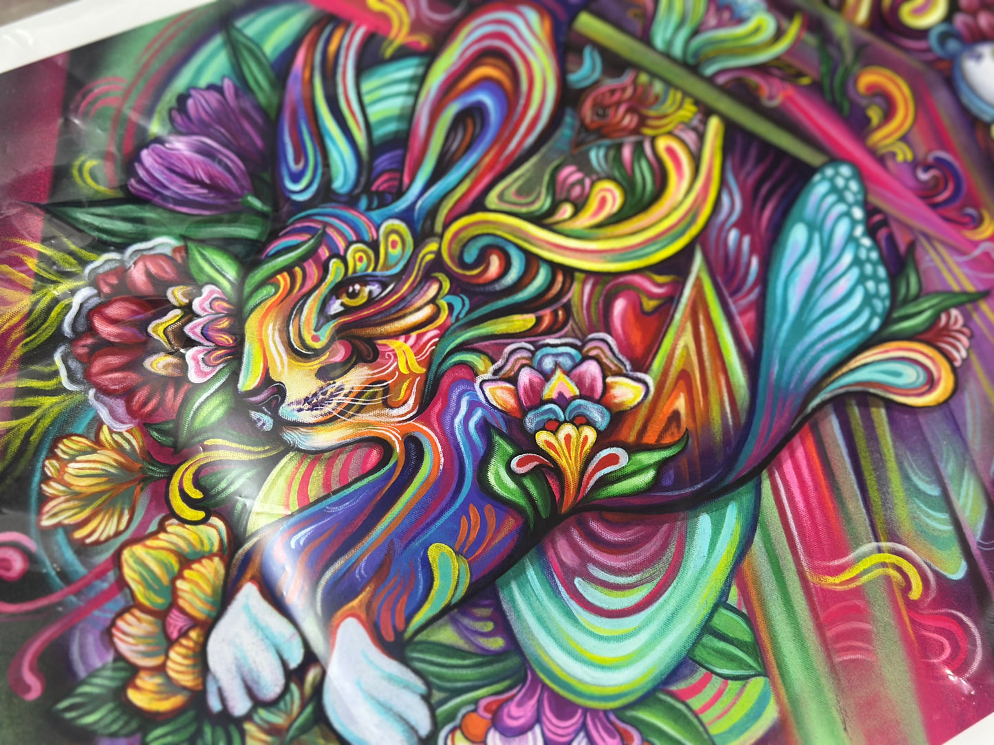 *Perpetual Illusion - 12 x 24 by Chaya Av (Poster Print)