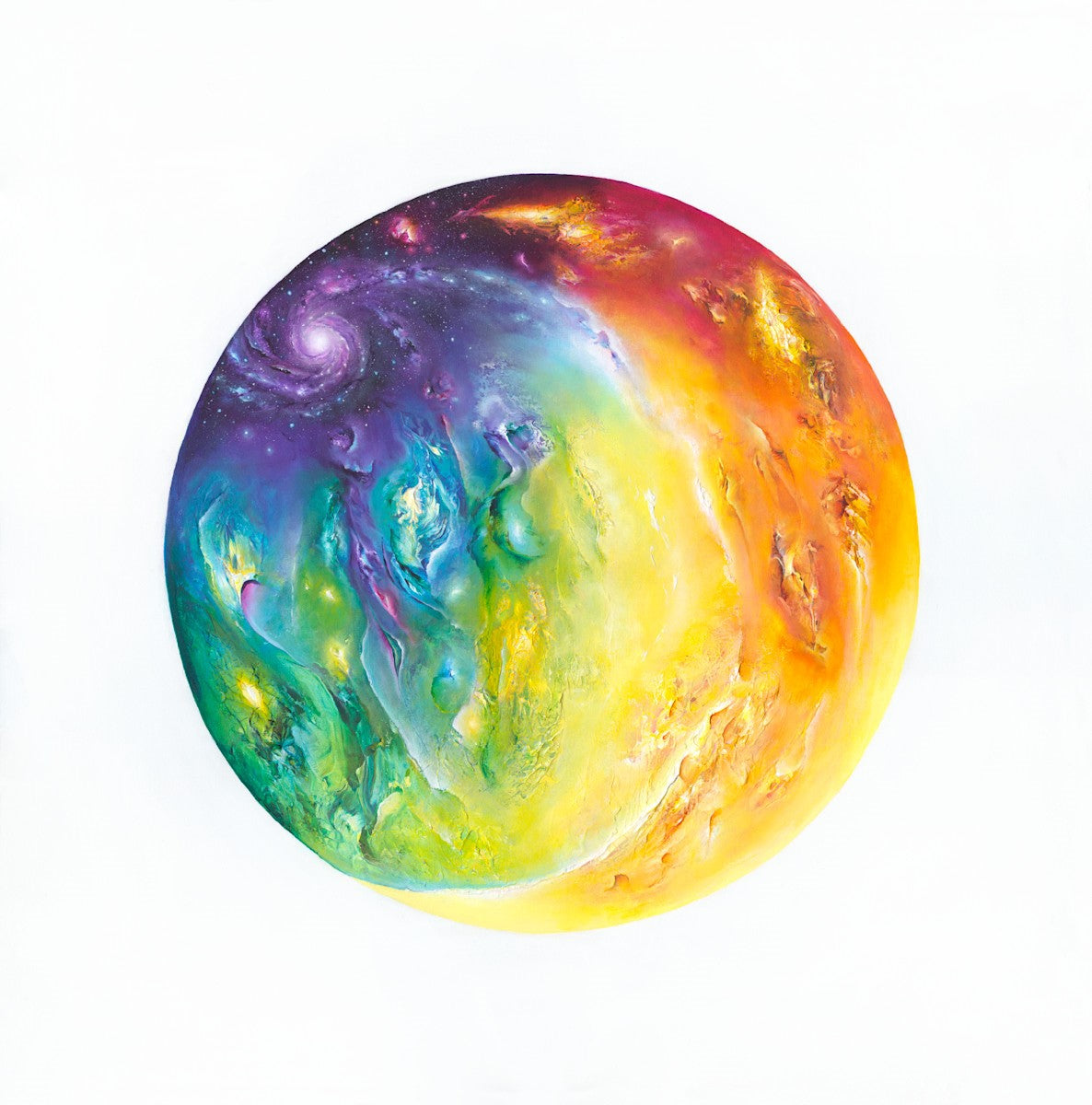 Coalesce - 10 x 10 by Andrew Escudero (Poster Print)