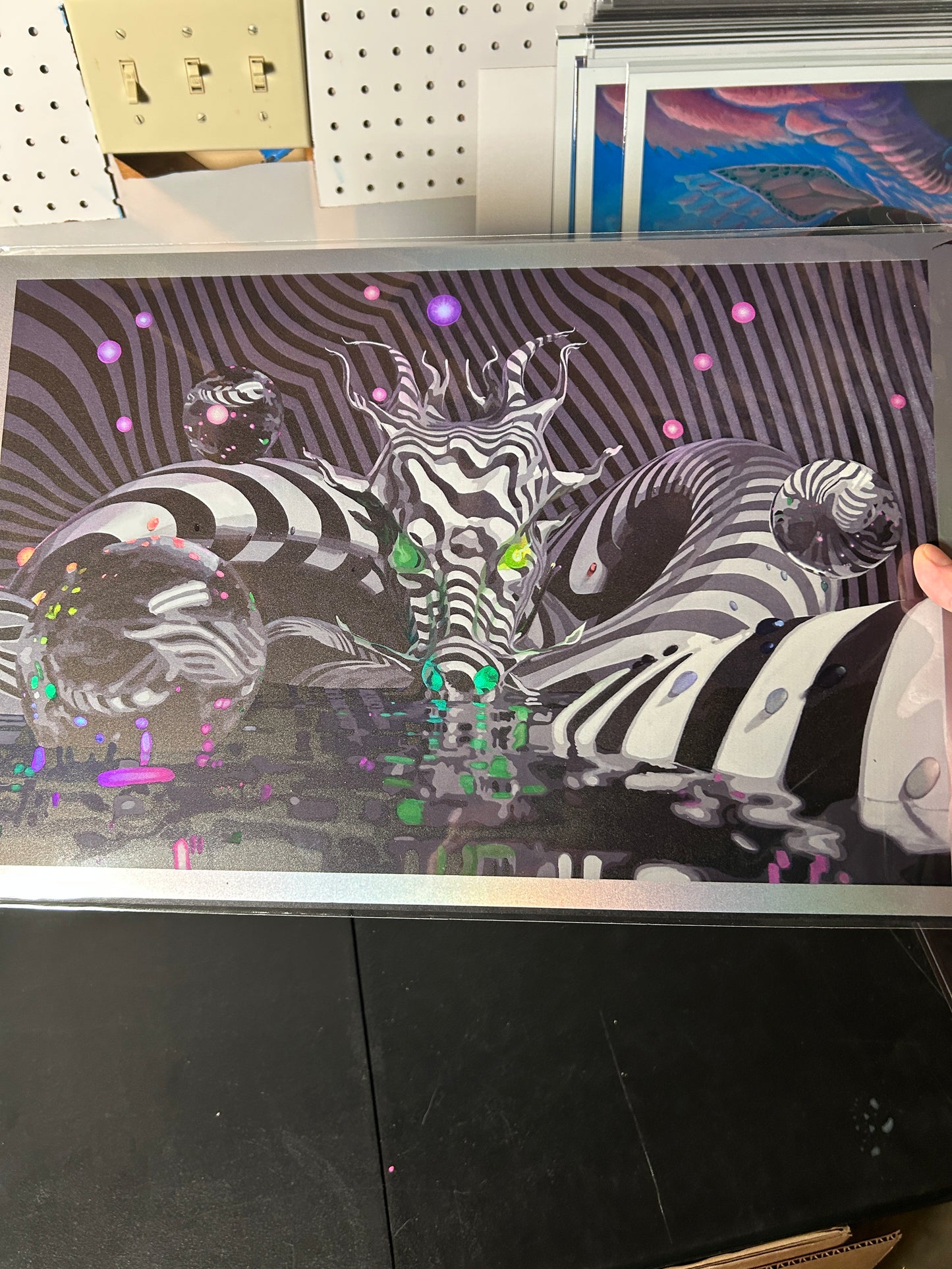 *Year of the Dragon LE Holographic - 12 x 18 by Andrew Norris Arts (Poster Print)