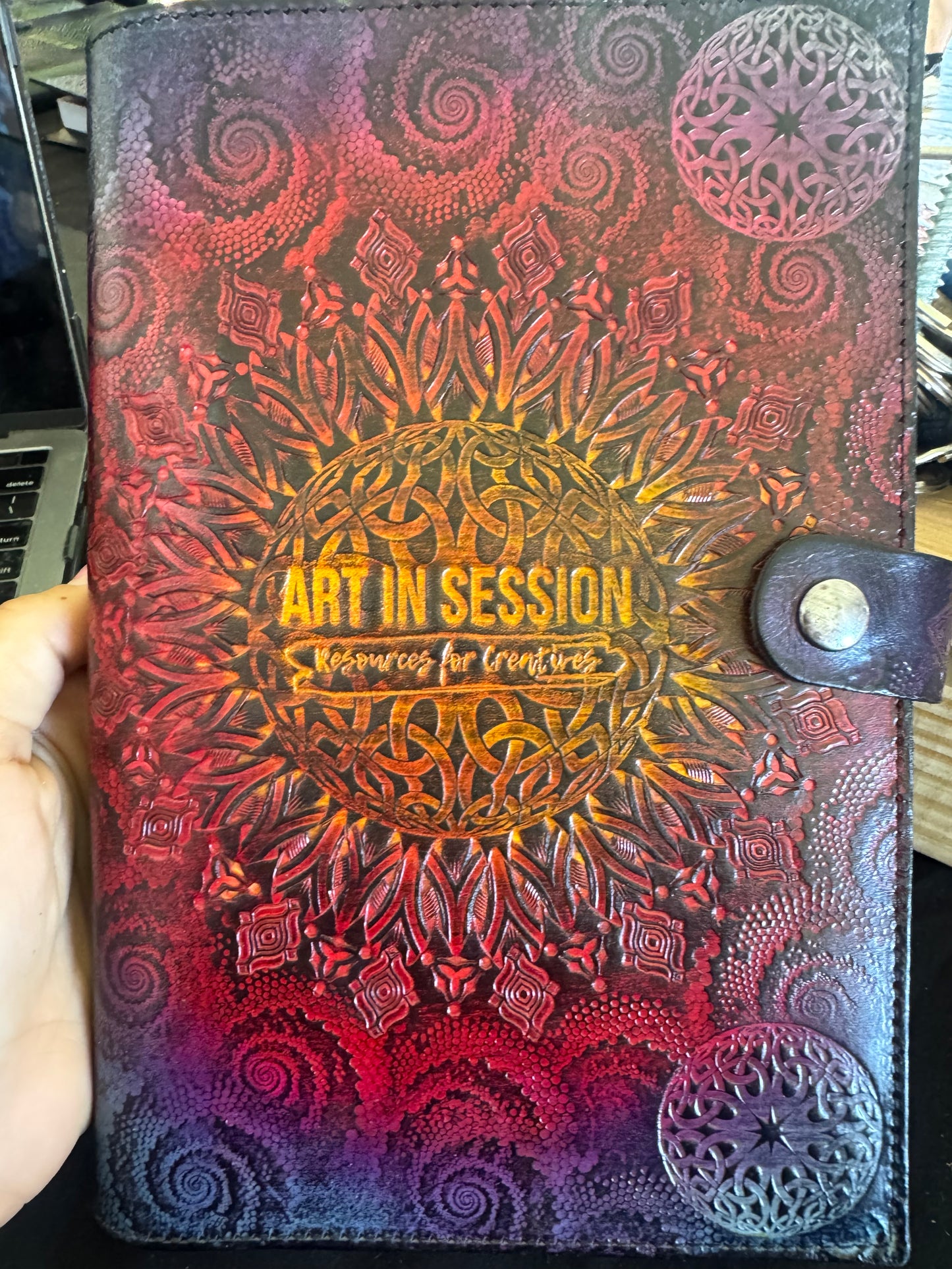 *Detailed Leather Journal - 6 x 8 by Art In Session (Other)