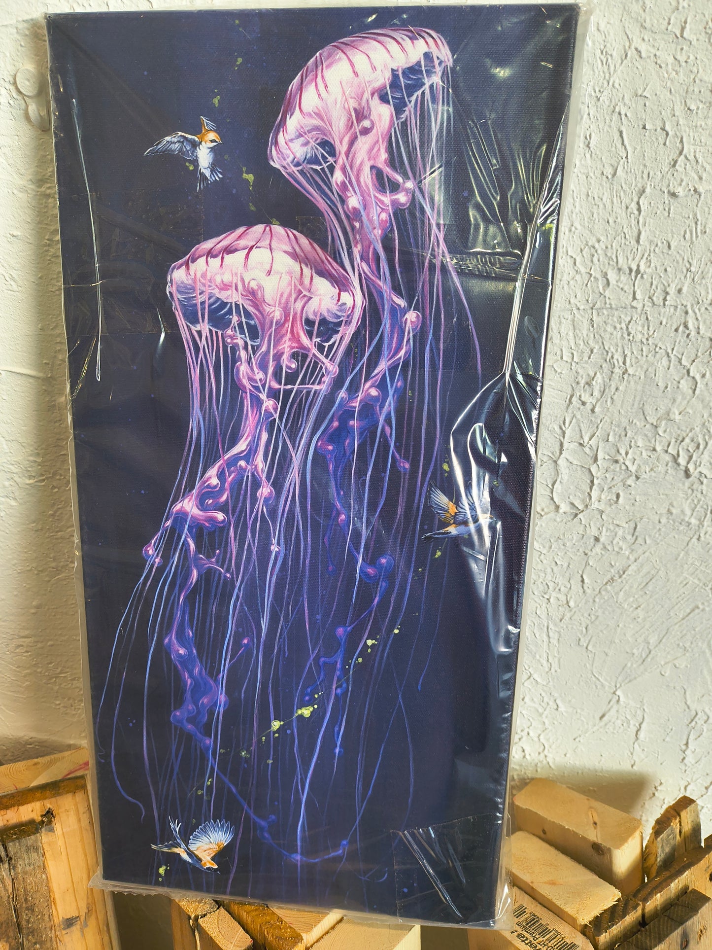 Floating Towards Faith - 20 x 10 by David Swartz (Canvas Print)