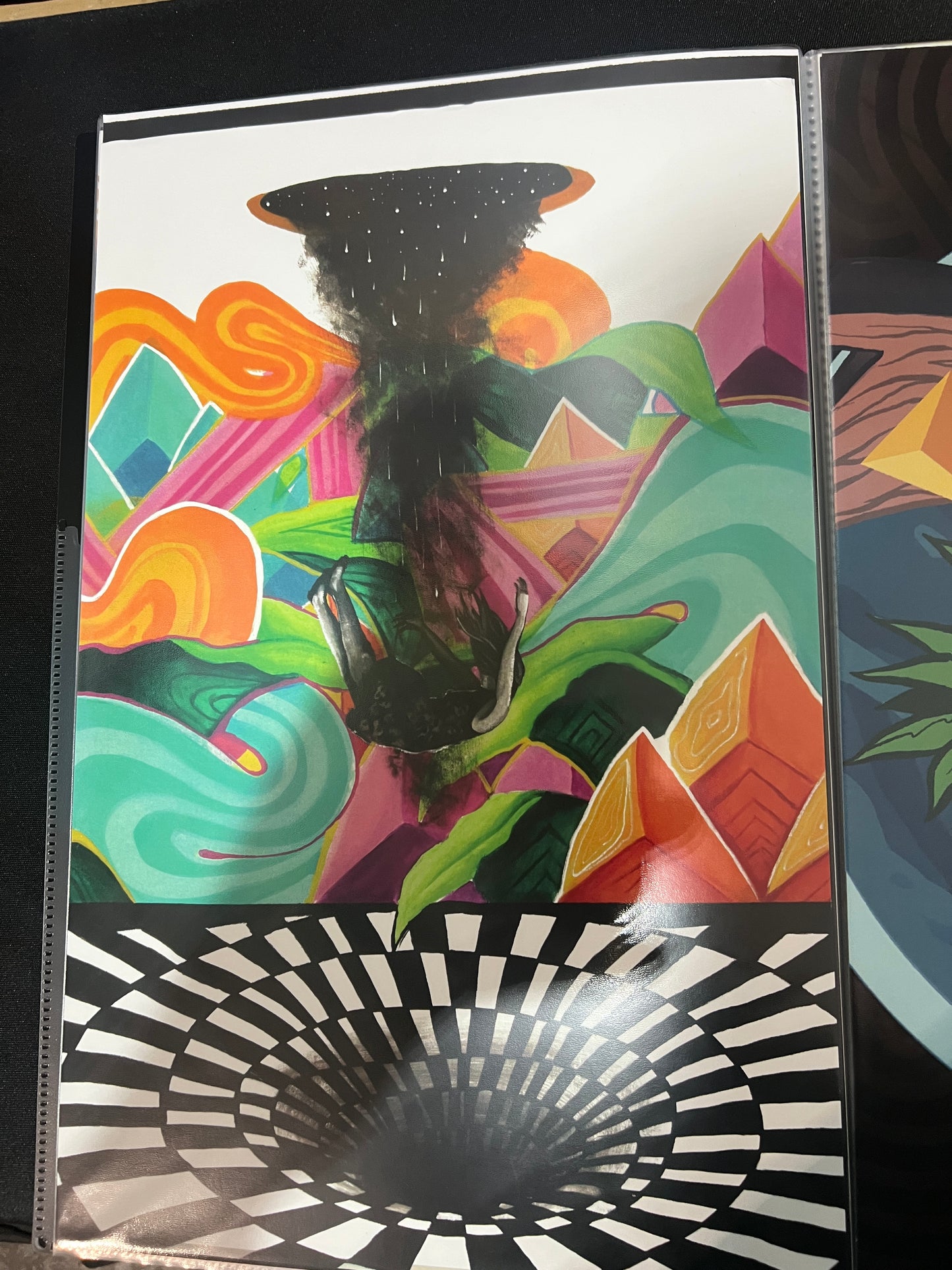 *Down the Rabbit Hole - 17 x 11 by Raw.Sol (Poster Print)