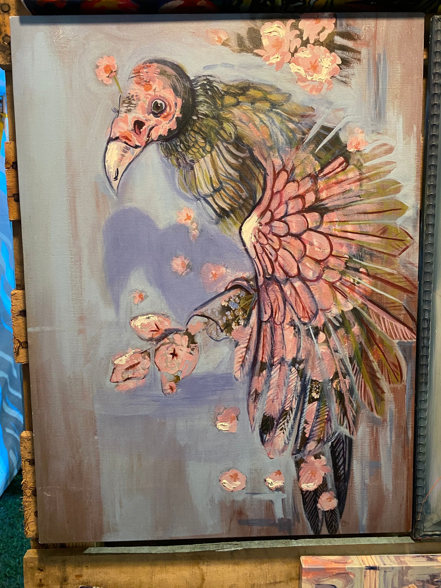 Vulture Culture - 24 x 18 by Rae Grand (Canvas Print)