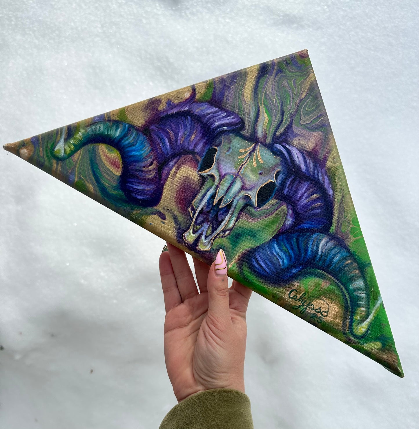 *Memento Parva - 8 x 12 by Calypso (Original)