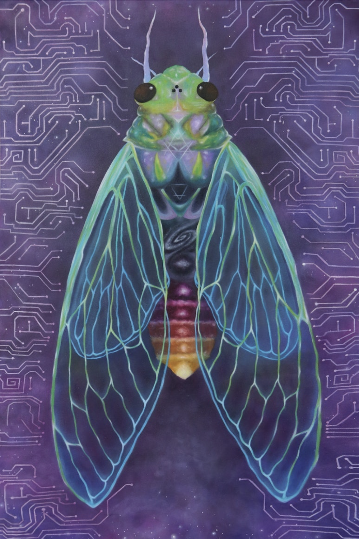 Earth Ground - 8 x 10 by Subloominal (Canvas Print)