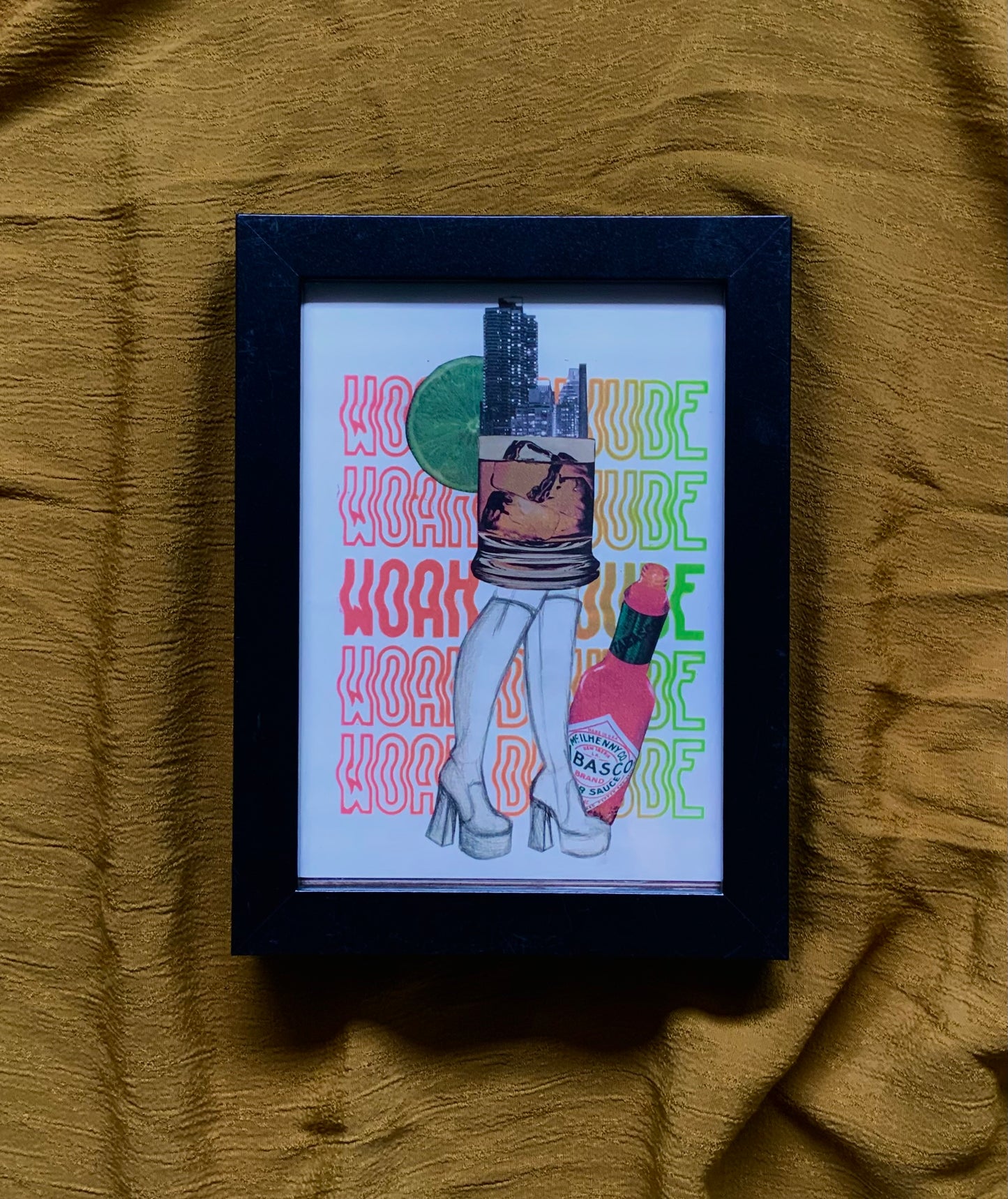 *On the Rocks - Framed - 7 x 5 by Bailey Gumienny (Other)