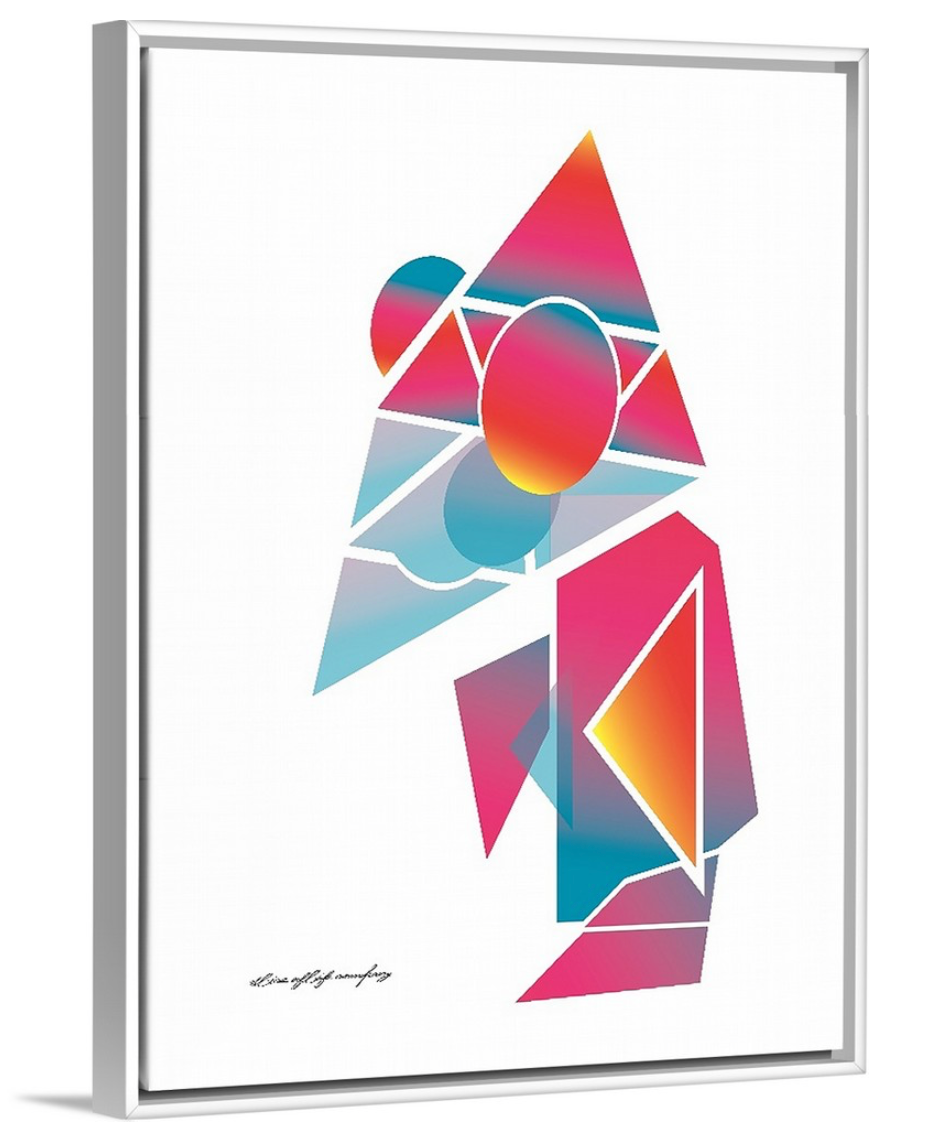 *Bird of Paradise - 24 x 16 by Sliceoflifeco. (Canvas Print)